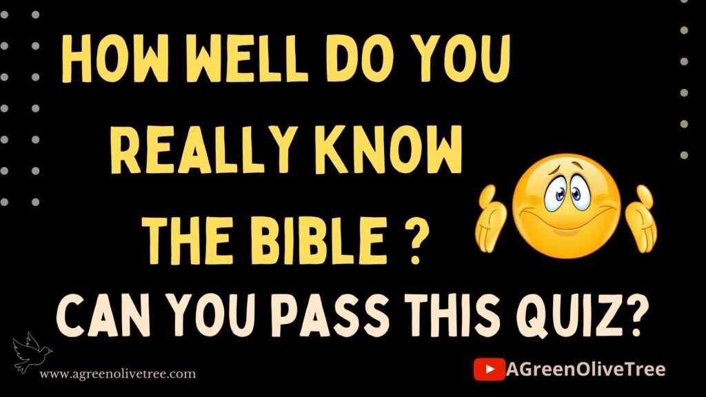 General Knowledge Bible Quiz